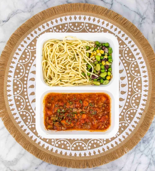 Spaghetti bolognese • welnessgroentenmix